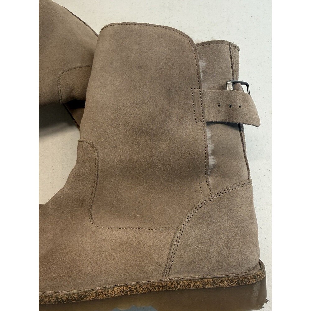 Birkenstock Uppsala Shearling Boots Women's Size 40EU or 9US Gray Taupe Leather - Picture 14 of 14